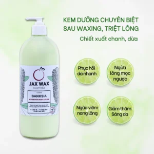 Kem dưỡng chuyên biệt Jax Wax Banksia After Wax Lotion 1 lít