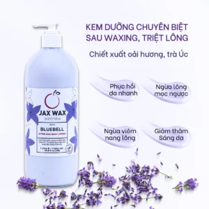 Kem dưỡng sau wax lông Jax Wax Australia Bluebell 1 lít