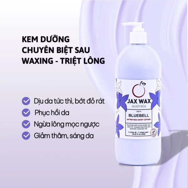 Kem dưỡng sau waxing, triệt lông