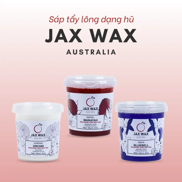 Sáp wax ấm Jax Wax Alpine Bluebell hũ 800g - Hình ảnh 3