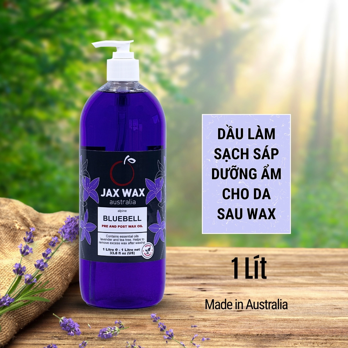 Hình ảnh dầu lau sáp sau wax Bluebell Post Wax Oil