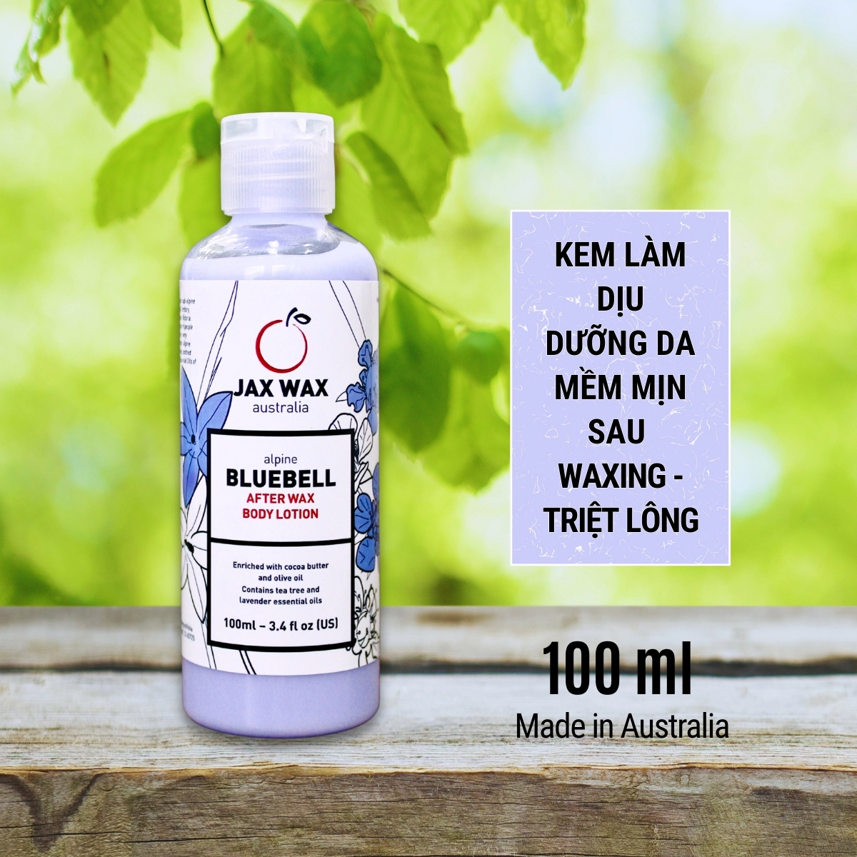 Kem dưỡng sau khi wax Jax Wax