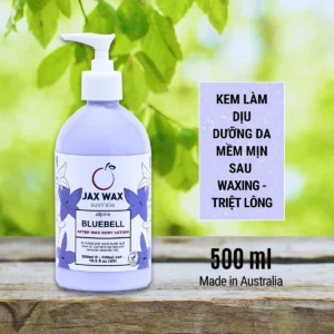 Kem dưỡng sau wax Jax Wax Bluebell After Wax Lotion 500ml
